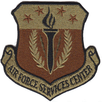 Air Force Service Center OCP Spice Brown Patch - 2 Pack